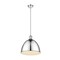 Z-Lite Sawyer 1 Light Pendant, Chrome & Chrome 4500P12-CH - alternate 3